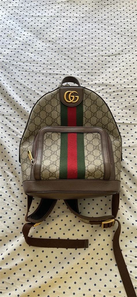 authentic gucci backpack sale|unisex Gucci backpack.